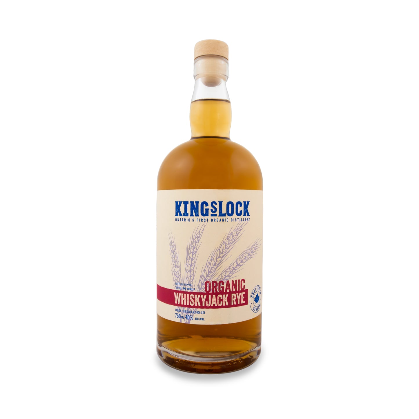 Organic WhiskyJack Canadian Rye Whisky