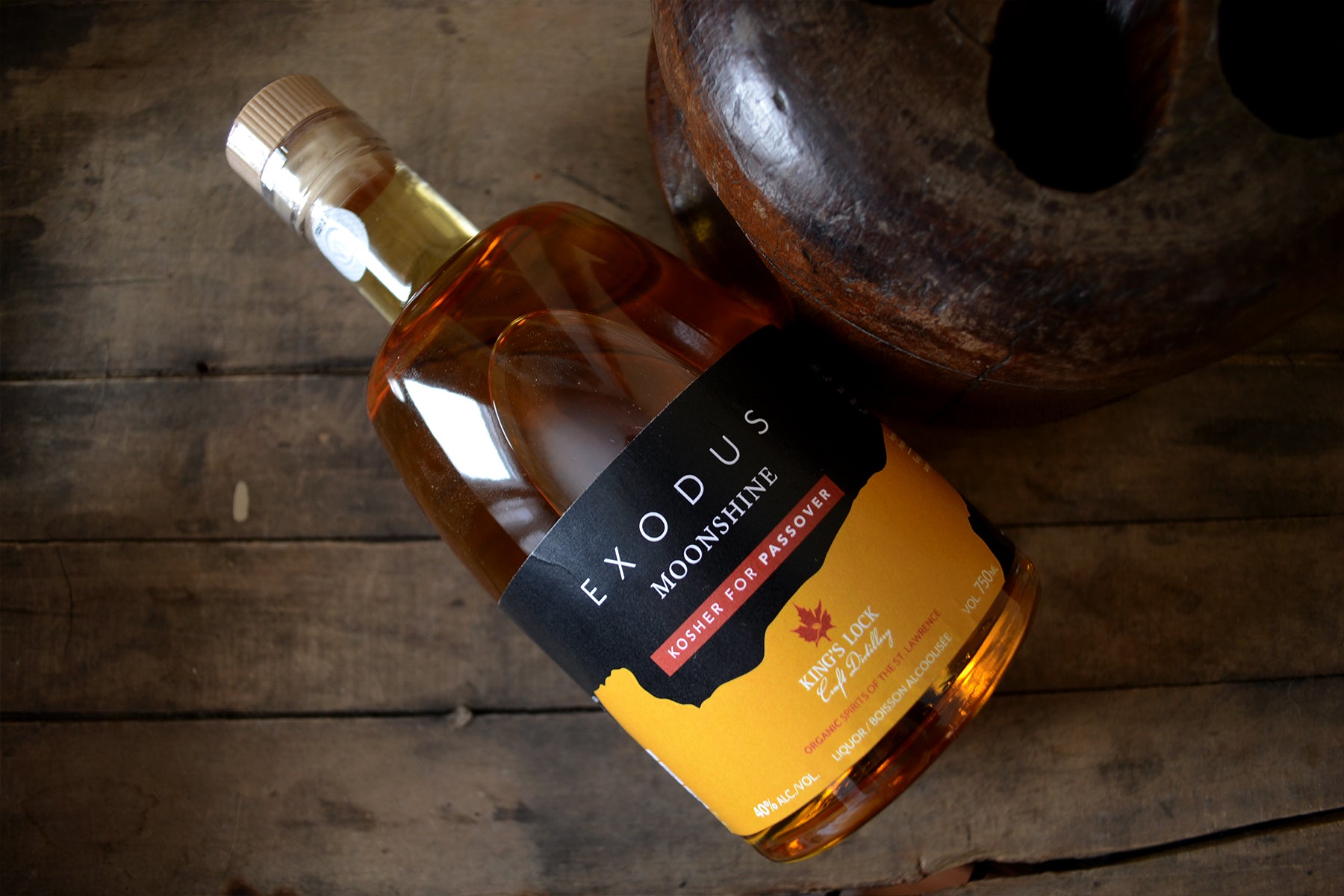 Exodus Moonshine Kosher for Passover King's Lock Craft Distillery