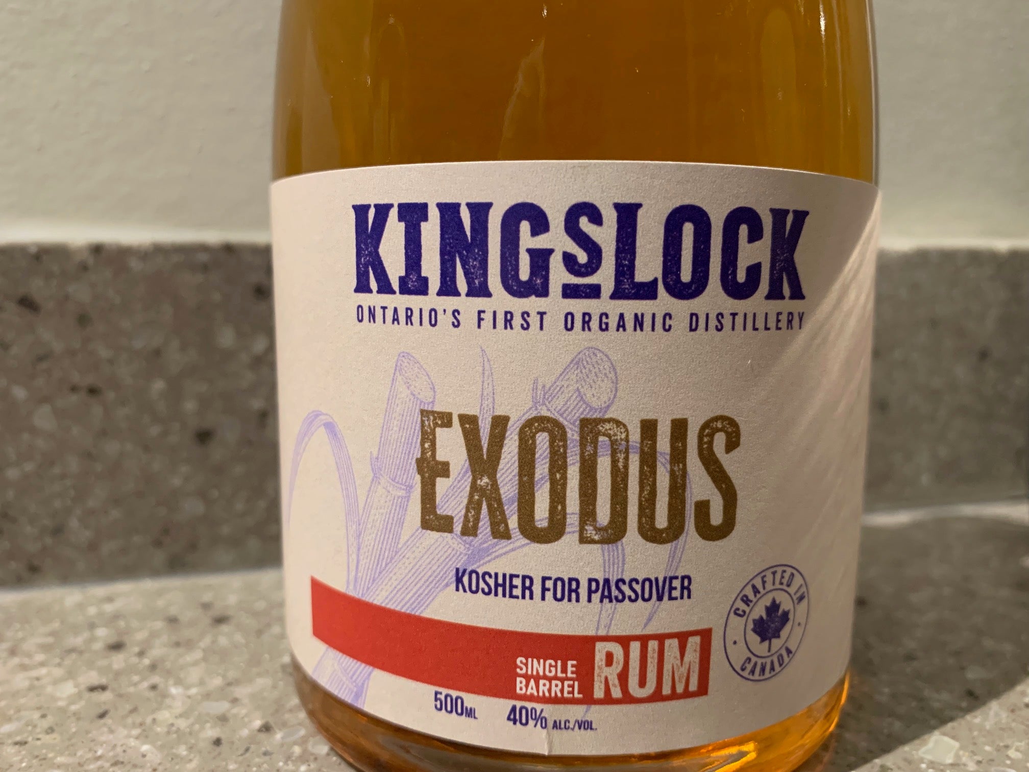 Kosher for Passover Exodus Rum