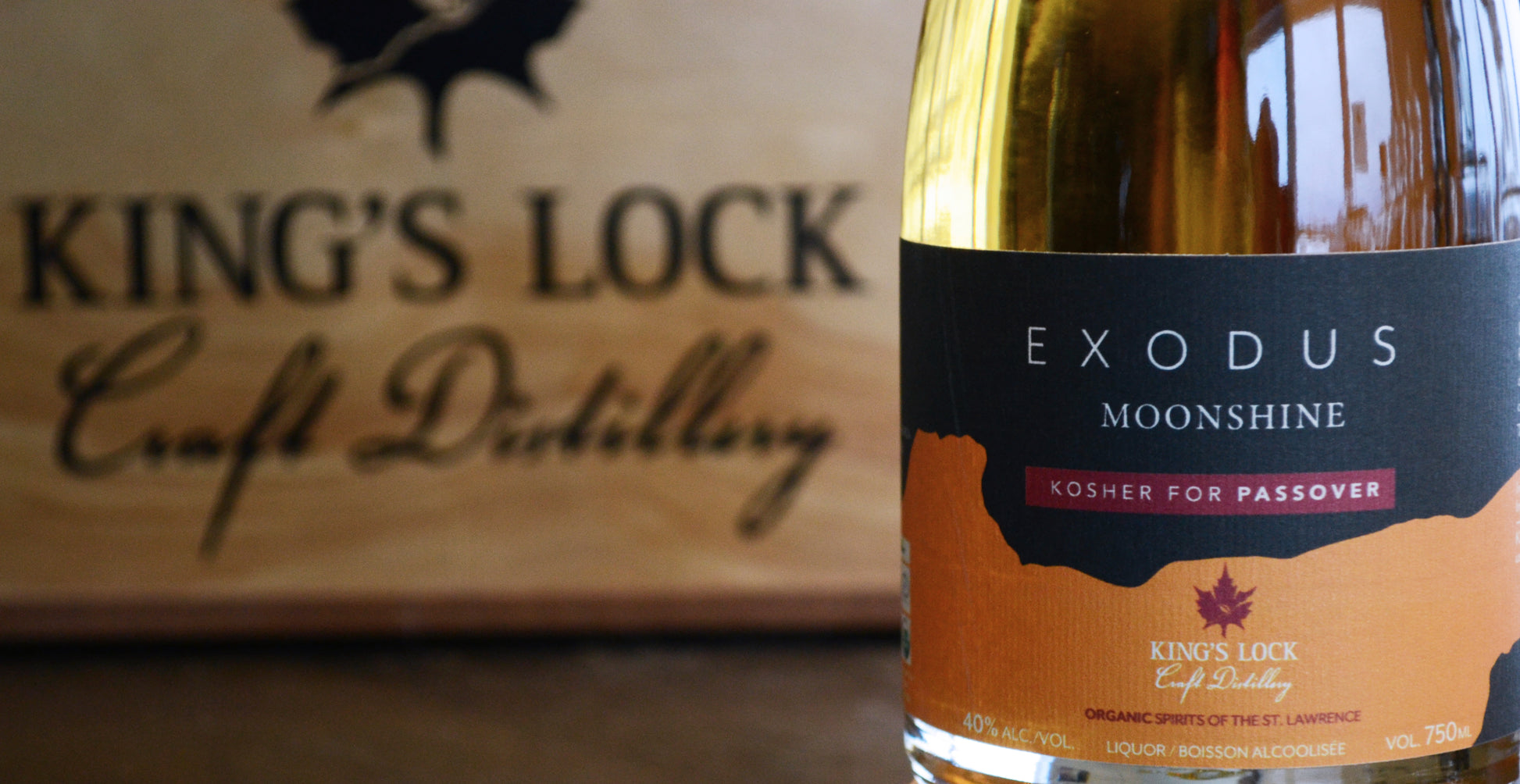 Exodus Moonshine Kosher for Passover King's Lock Craft Distillery